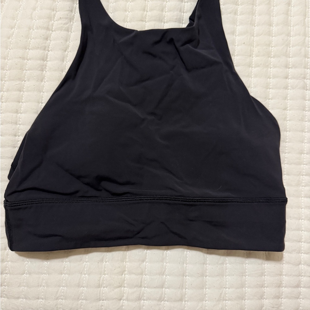lululemon athletica Black Crop Top